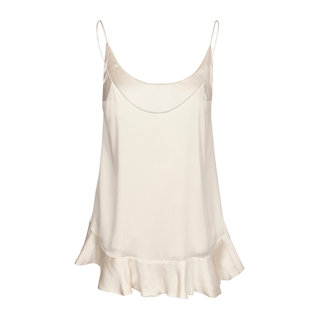 Zimmermann Silk Ruffle Cami 1 - Picture 3 of 8